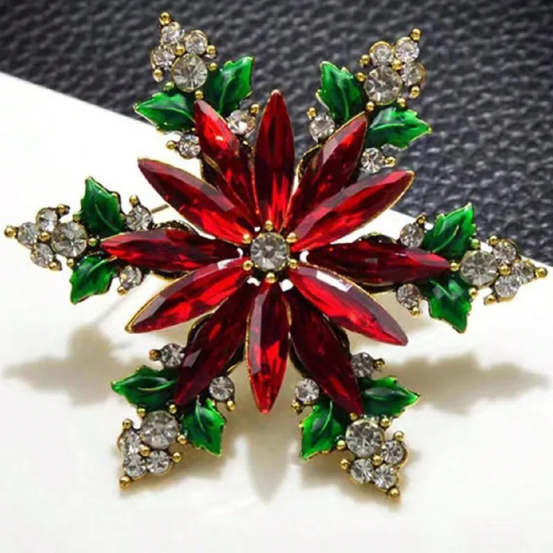 Fashionable Christmas Wreath Decoration Corsage ,31 Styles To Choose From Versatile Brooch, ,ideal Choice for Gifts-Serilas