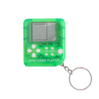 Portable Pocket Mini Classic Game Machine Keychain Children's Handheld Retro Nostalgic Game Console With Keyring Kids Toys Gift-Serilas