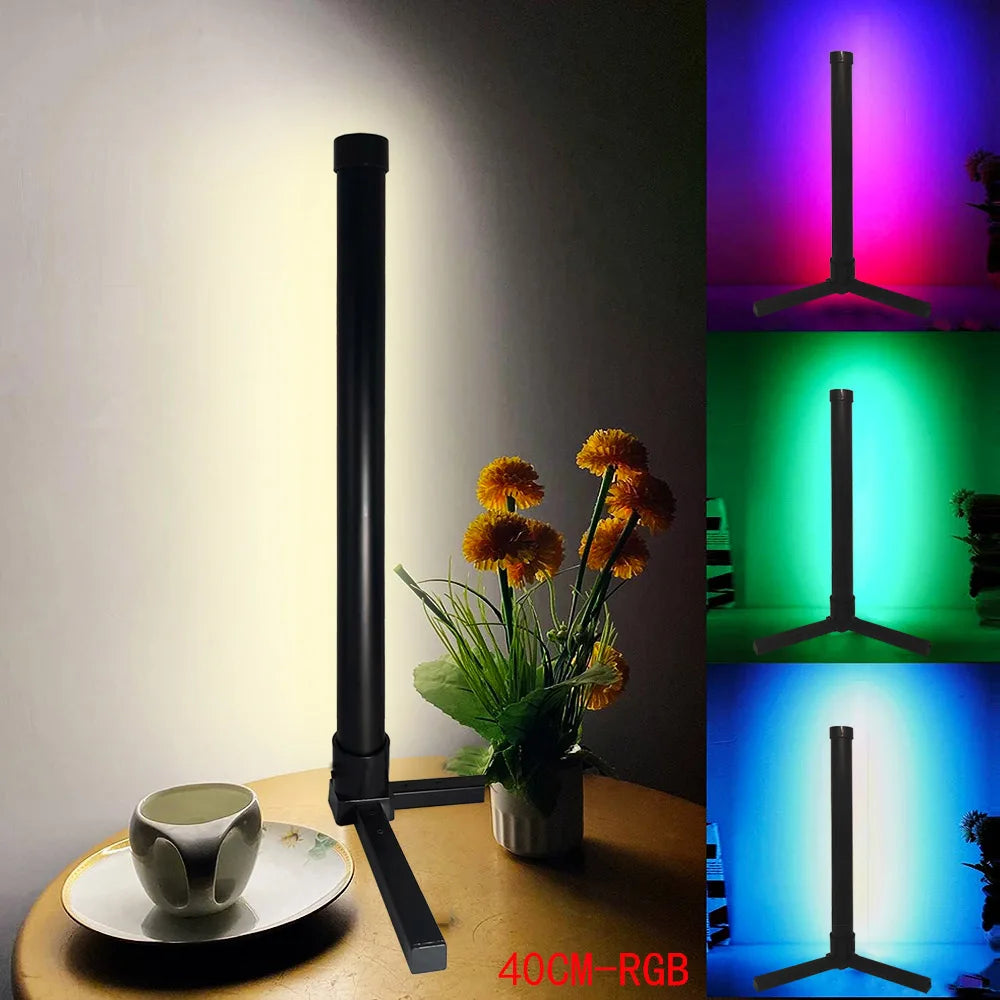 RGB Dream Color Floor Lamp with Music Sync Modern 16 Million Color Changing Standing Mood Light For Bedroom Living Room-Serilas