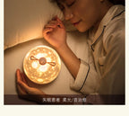 Starry Projector Night Light Rotating Sky Moon Lamp Galaxy Lamp Home Bedroom Decoration Starlight Christmas Lights for Kids Gift-Serilas