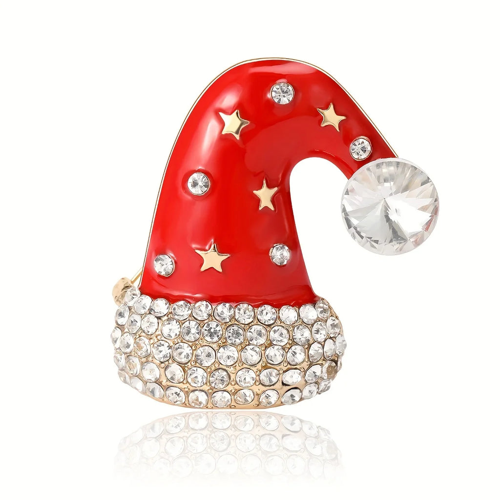 Fashionable Christmas Wreath Decoration Corsage ,31 Styles To Choose From Versatile Brooch, ,ideal Choice for Gifts-Serilas