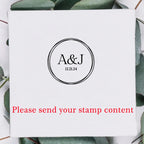 Ornament wreath Name Wedding Customized Wax Stamp Initial stamp,DIY Ancient Seal Retro Stamp,Personalized designVintage Wax Seal-Serilas