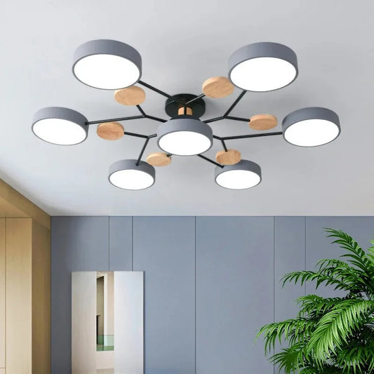 TriGlow™ Color-Switch LED Chandelier