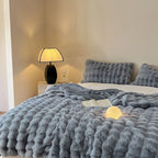 Luxury Faux Fur Rabbit Fur Thickened Blanket, Winter Soft Blanket Throw for Home Bed Sofa Cover 100X150cm 150X200cm 200X230cm-Serilas