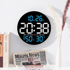 Digital Wall Clocks Large Screen With Timing Countdown Function Clocks For Home Bedroom Living Room Office Home Decoration-Serilas