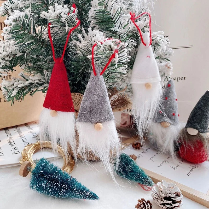 Navidad 2025 New Year 2024 Gifts Christmas Santa Faceless Gnomes Dolls Christmas Decorations for Home Xmas Tree Decor Ornaments-Serilas