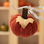 9cm Small Pumpkins Home Decor Knit Knitted Pumpkin Reusable Seasonal Charm Cozy Warm Decorative Ornaments Crochet Pumpkins-Serilas