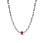 2025 New Heart-Shaped 925 Sterling Silver Elevated Red&Pink&Blue&White Heart Ring Lover's Holiday Gift Jewelry-Serilas