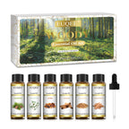 EUQEE Essential Oils Set 6 Bottles 10ml Pure Natural Aromatherapy Oils for Humidifier Diffusers Making Candle Soap Air Freshener-Serilas