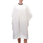 Black Hairdresser Apron Hair Cut Cape Salon Client Gown Robes Cape Waterproof Hair Cutting Smock For Clients Kimono Style Capes-Serilas