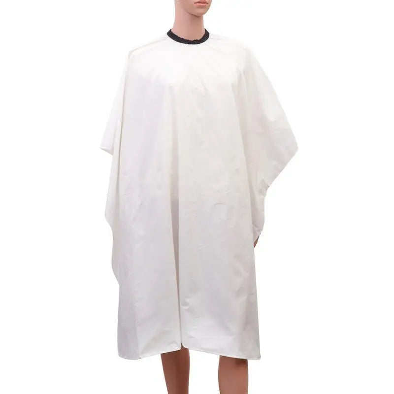Black Hairdresser Apron Hair Cut Cape Salon Client Gown Robes Cape Waterproof Hair Cutting Smock For Clients Kimono Style Capes-Serilas