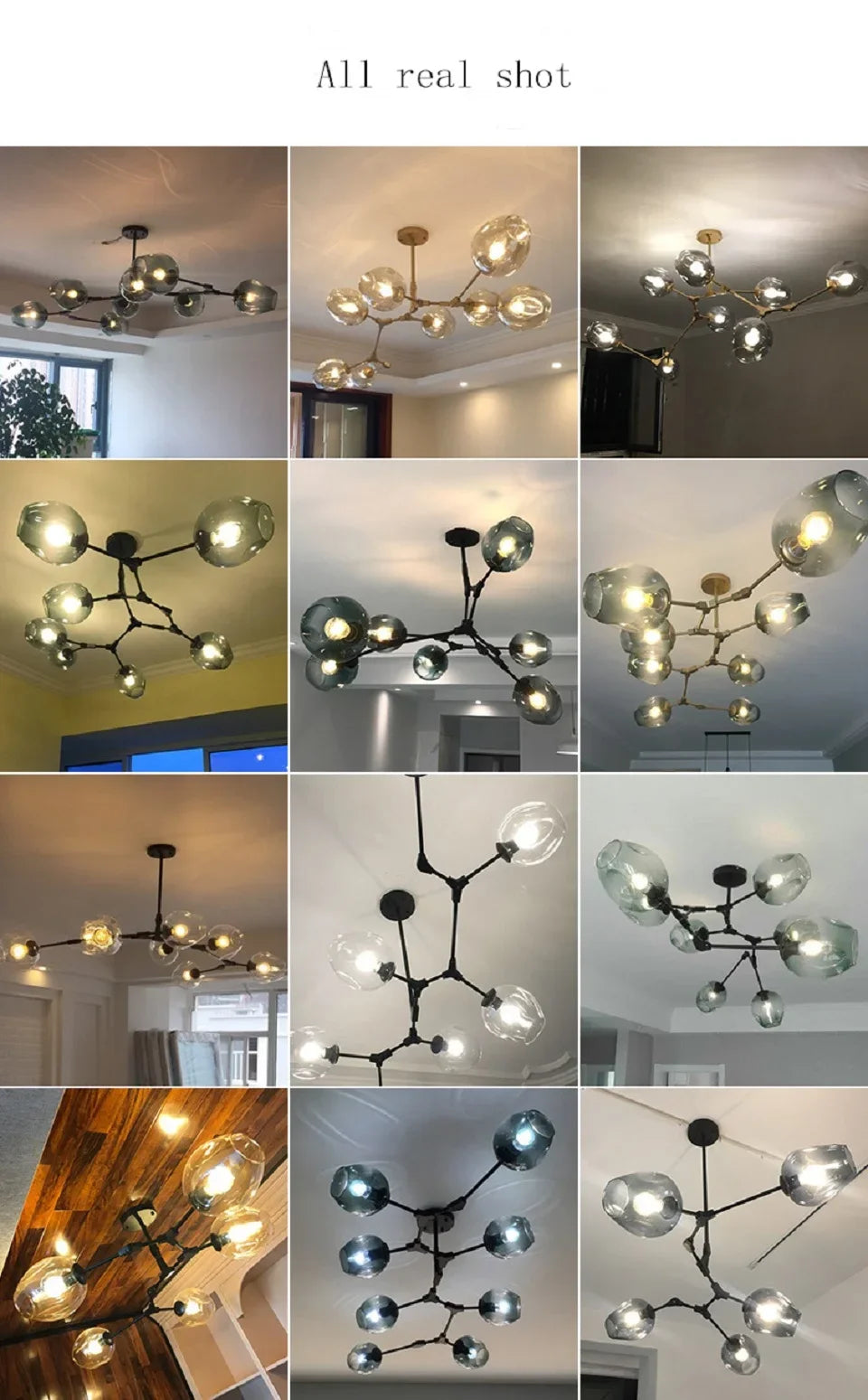 NorduGlow™ Modern LED Hanging Chandelier