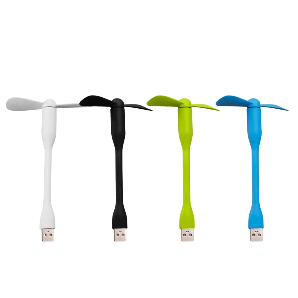 Flexible Portable Mini Fan for Power Bank Notebook Computer Summer Travel Cooling Cooler Mobile Phone USB Gadgets Fans-Serilas