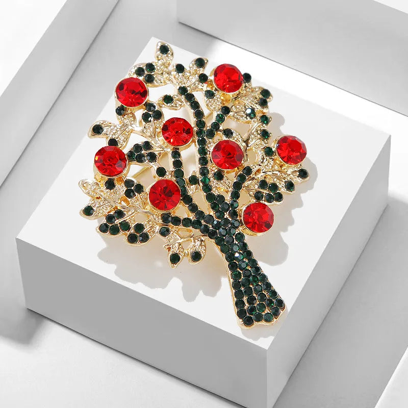 Fashionable Christmas Wreath Decoration Corsage ,31 Styles To Choose From Versatile Brooch, ,ideal Choice for Gifts-Serilas