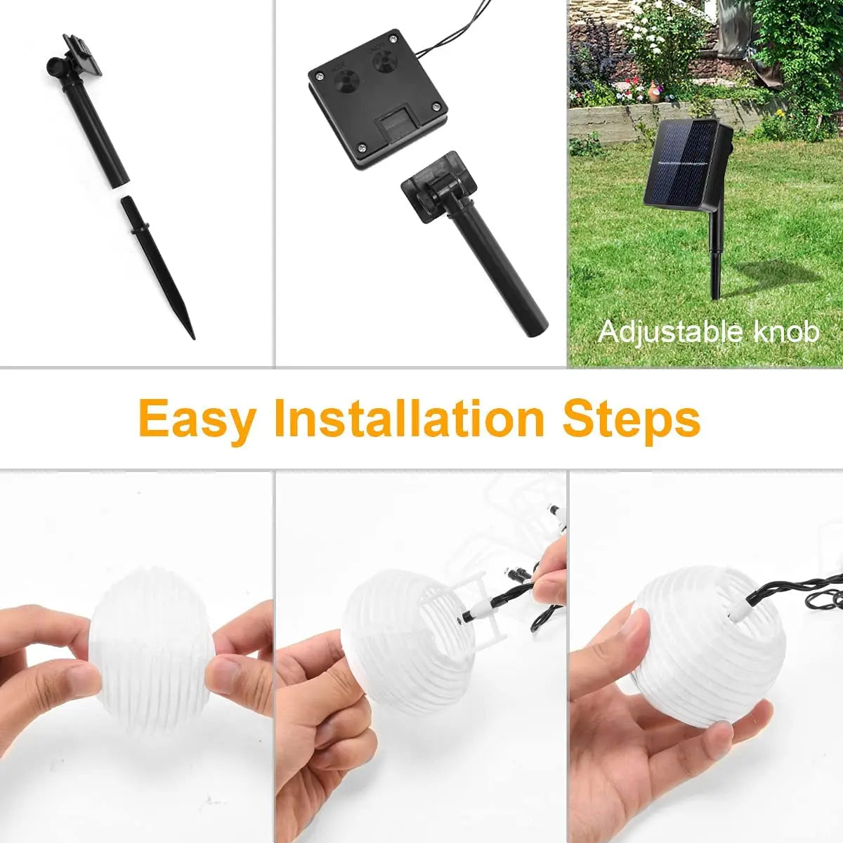 Solar String Lights 10/20/30 LED Outdoor Waterproof Christmas Garland Lantern Fairy Lamp String  for Garden Wedding Party Decor-Serilas