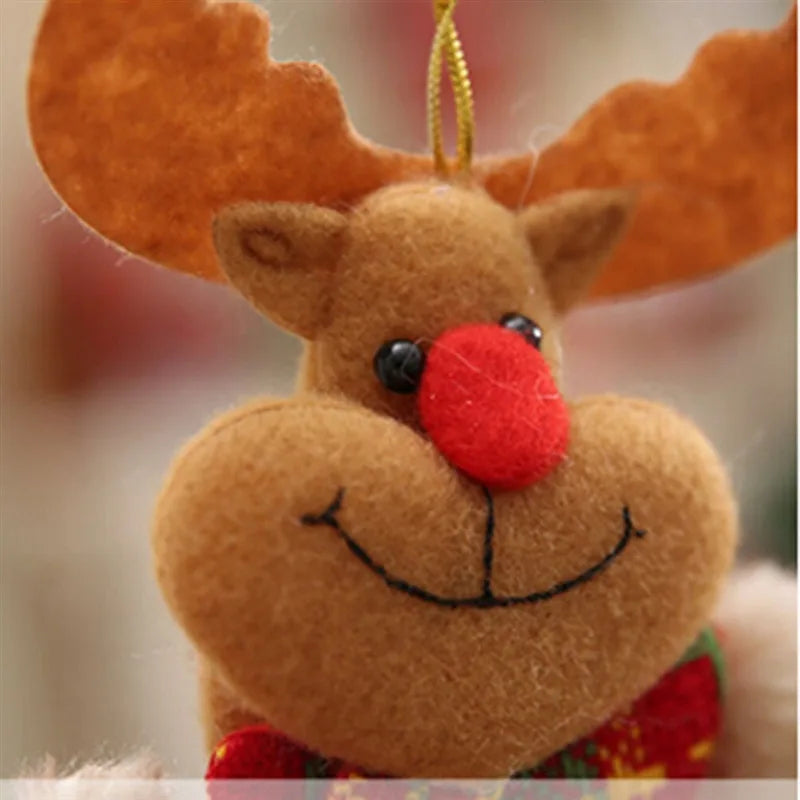 Dancing Santa Merry Christmas Ornaments xmas Tree Hanging Toys Christmas Tree Decoration Home Decor Present Xmas Children'S Gift-Serilas