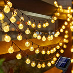 Solar Light String 200LED/100LED/20LED Solar Crystal Light String for Garden, Courtyard, Christmas Festival and Party Decoration-Serilas
