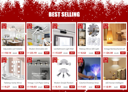 VeloraLux™ Retro Luxury LED Chandelier