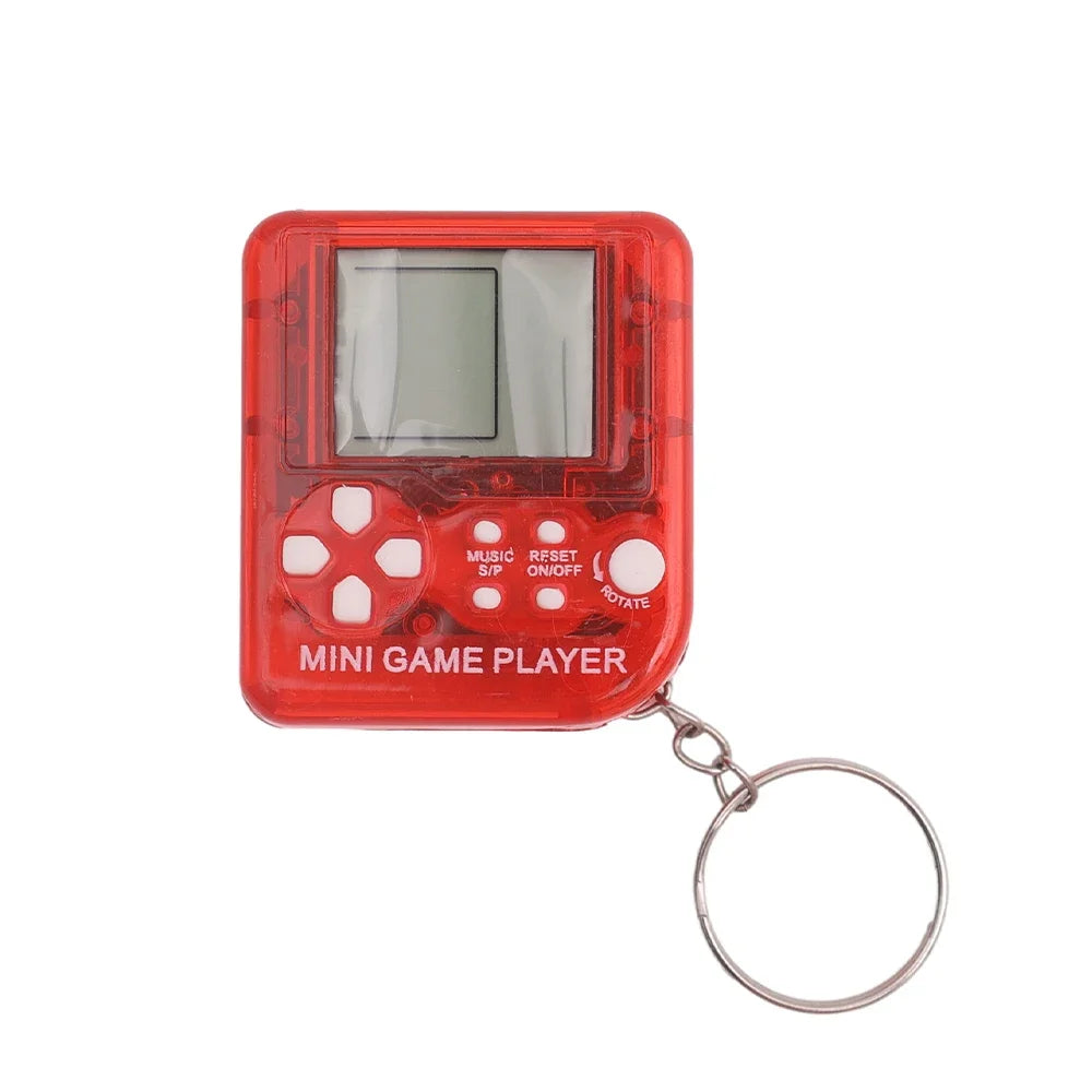 Mini Classic Video Game Machine Keychain Alloy Games Keyrings Souvenir Handbag Key Chains Keyring Jewelry Accessories Gifts-Serilas