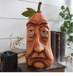 Artificial Pumpkin Statue for Garden Decoration, Pumpkin Face, Monster, Party Decoration, Expression-Serilas
