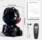Star Projector Galaxy Night Light Astronaut Space Projector Starry Nebula Ceiling LED Lamp for Bedroom Home Decorative kids gift-Serilas