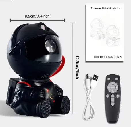 Star Projector Galaxy Night Light Astronaut Space Projector Starry Nebula Ceiling LED Lamp for Bedroom Home Decorative kids gift-Serilas