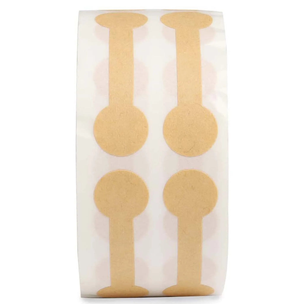 500pcs Paper Self Adhesive Ring Price Tags Stickers Blank Bracelet Price Labels Necklace Display Diy Jewelry Packaging Supplies-Serilas