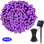 LED Solar Light String 8 Functions Outdoor Waterproof Lawn Starry Sky Christmas Garden Courtyard Decoration Atmosphere Lights-Serilas