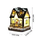 Christmas Houses Christmas Decoration With Lights Room Tabletop Supplies Festive Atmosphere Ornament Holiday Gift-Serilas