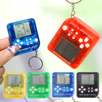 Mini Classic Video Game Machine Keychain Alloy Games Keyrings Souvenir Handbag Key Chains Keyring Jewelry Accessories Gifts-Serilas