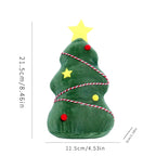 Christmas Decorations Christmas Tree Wreath Cake Wreath Shaped Plush Doll Ornament Holiday Decoration Home Decor for Christmas-Serilas