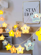 LED Lights String Star Garland Lamp USB/Battery Powered For Living Room Outdoor Garden Camping Wedding Christmas Party Decor-Serilas