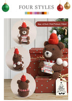 Christmas Positive Crochet Gifts Handmade Crochet Animals Dolls Christmas Gifts for women, Men, Mom, Dad, Teacher, Friend-Serilas