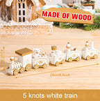 Christmas Train Merry Christmas Decorations For Home 2025 Cristmas Ornament Xmas Navidad Noel Gifts Happy New Year 2026 Gifts-Serilas