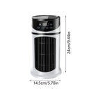Portable AC Fan Cooler Fan Portable Air Conditioners Personal Evaporative Space Cooler with Timer Quiet Humidifier for Travel-Serilas