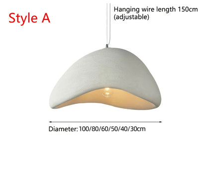 WabiAura™ Nordic Wabi Sabi LED Pendant Light