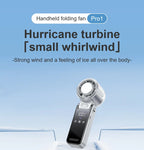 Portable Fans 29,000 RPM Collapsible Foldable TEC Superconducting Cooling Mini Portable Fan Air Cooler Minifan-Serilas
