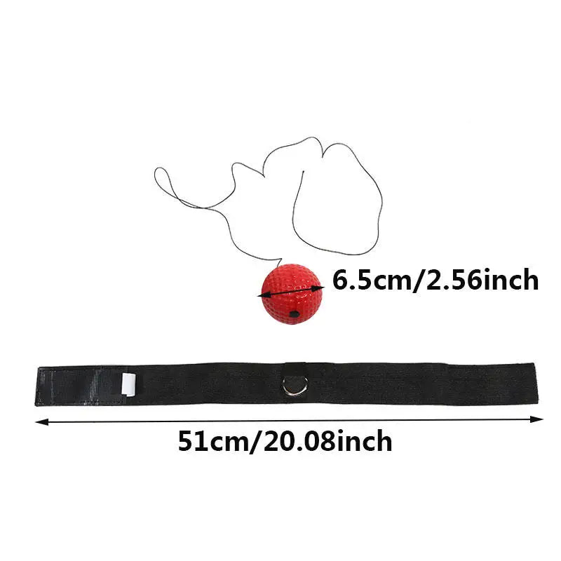 ReactStrike™ Boxing Reflex Headband Speed Ball