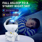 Star Projector Galaxy Night Light Astronaut Space Projector Starry Nebula Ceiling LED Lamp for Bedroom Home Decorative kids gift-Serilas