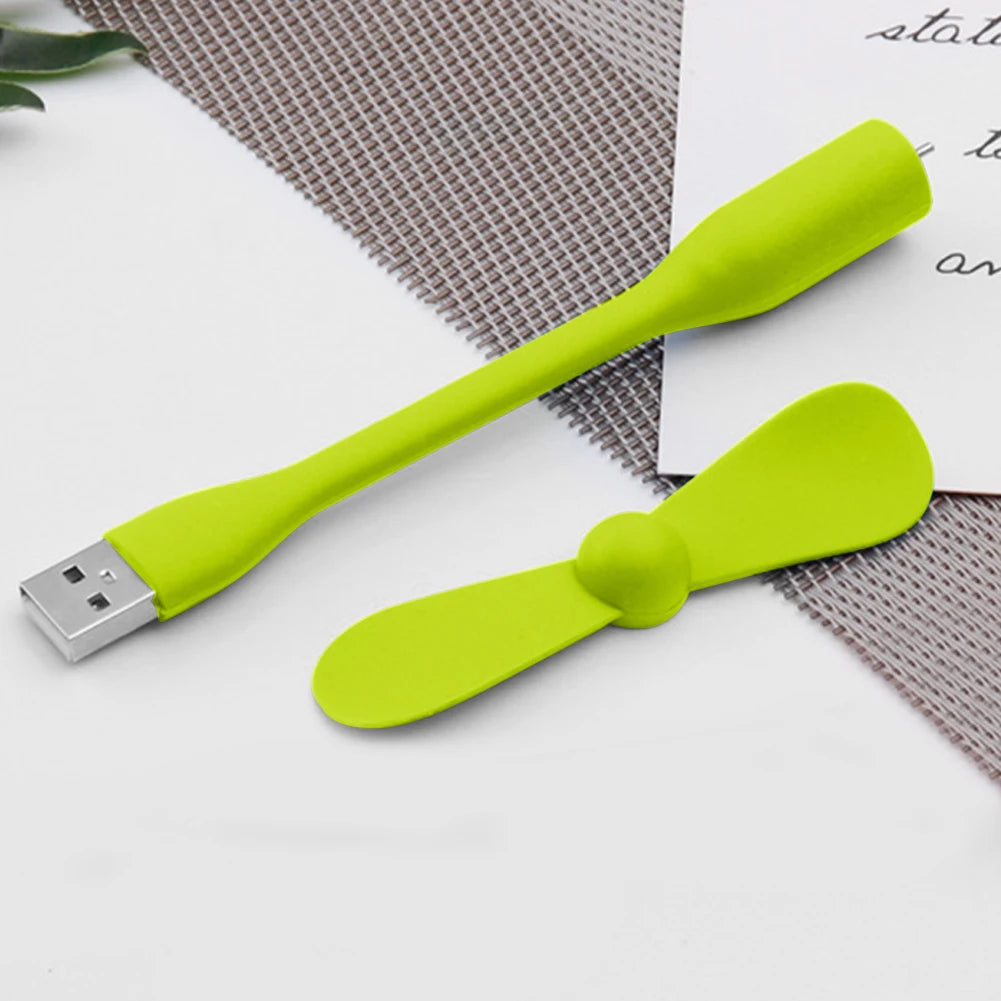 Flexible Portable Mini Fan for Power Bank Notebook Computer Summer Travel Cooling Cooler Mobile Phone USB Gadgets Fans-Serilas