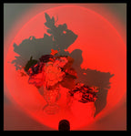 LED Sunset Lamp Nightlights USB Projector Birthday Party Decoration Mood Lights For Bedroom Living Room Wall Photography-Serilas