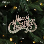 Christmas House Merry Christmas Decorations for Home 2024 Cristmas Ornament Xmas Navidad Noel Gifts Happy New Year 2024-Serilas