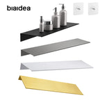 Floating Bathroom Shelves Without Drilling Storage Wall Rack Home Organizer Ledge Hardwares Cabinet Kitchen Accessories Toilet-Serilas