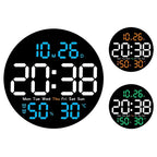 Digital Wall Clocks Large Screen With Timing Countdown Function Clocks For Home Bedroom Living Room Office Home Decoration-Serilas