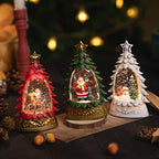 Christmas Scene Decoration Small Gifts Crafts Drifting Snow Crystal Ball Children's Toys Birthday Gift Decoration-Serilas