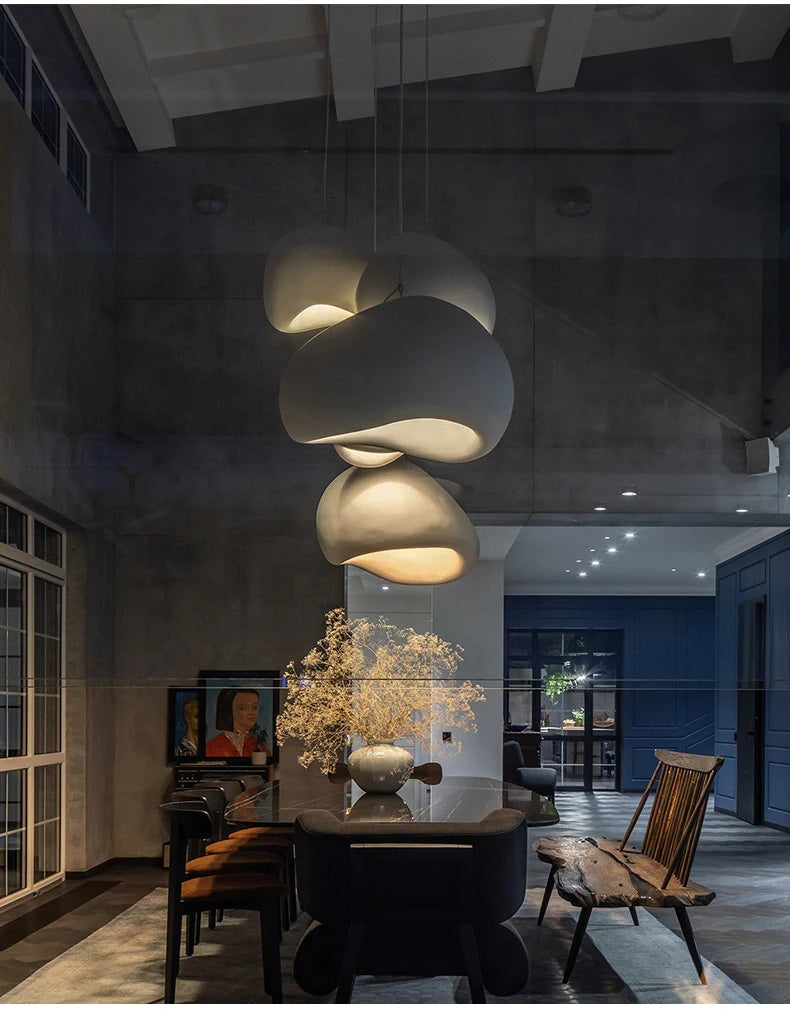 WabiAura™ Nordic Wabi Sabi LED Pendant Light