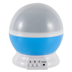Night Lamp Projector Starry Sky Night Light Projector Baby Lamp Decor Rotating Starry Nursery Moon Galaxy Projector Table Light-Serilas