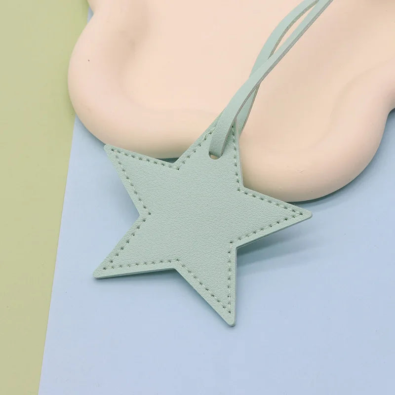 Personalized Letter Lucky Star Pendants For Bags Popular DIY Gift Custom Name Women Bag Charm Accessories Fashion Car Ornament-Serilas