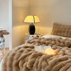 Luxury Faux Fur Rabbit Fur Thickened Blanket, Winter Soft Blanket Throw for Home Bed Sofa Cover 100X150cm 150X200cm 200X230cm-Serilas
