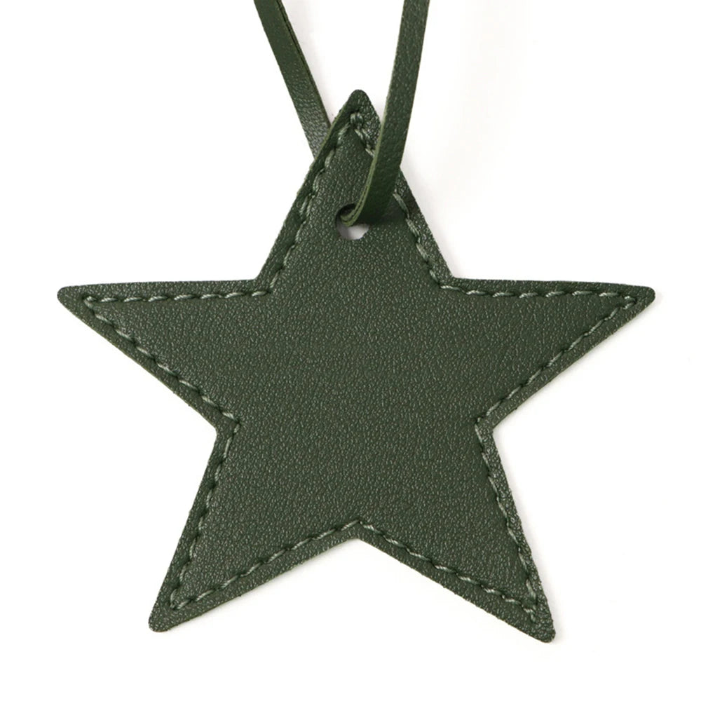 Personalized Letter Lucky Star Pendants For Bags Popular DIY Gift Custom Name Women Bag Charm Accessories Fashion Car Ornament-Serilas